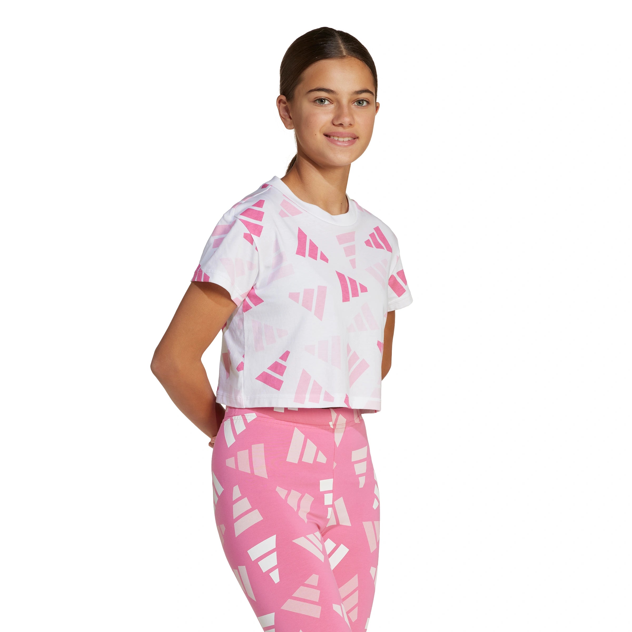 Seasonal Essentials Logo Celebration Crop T-shirt
