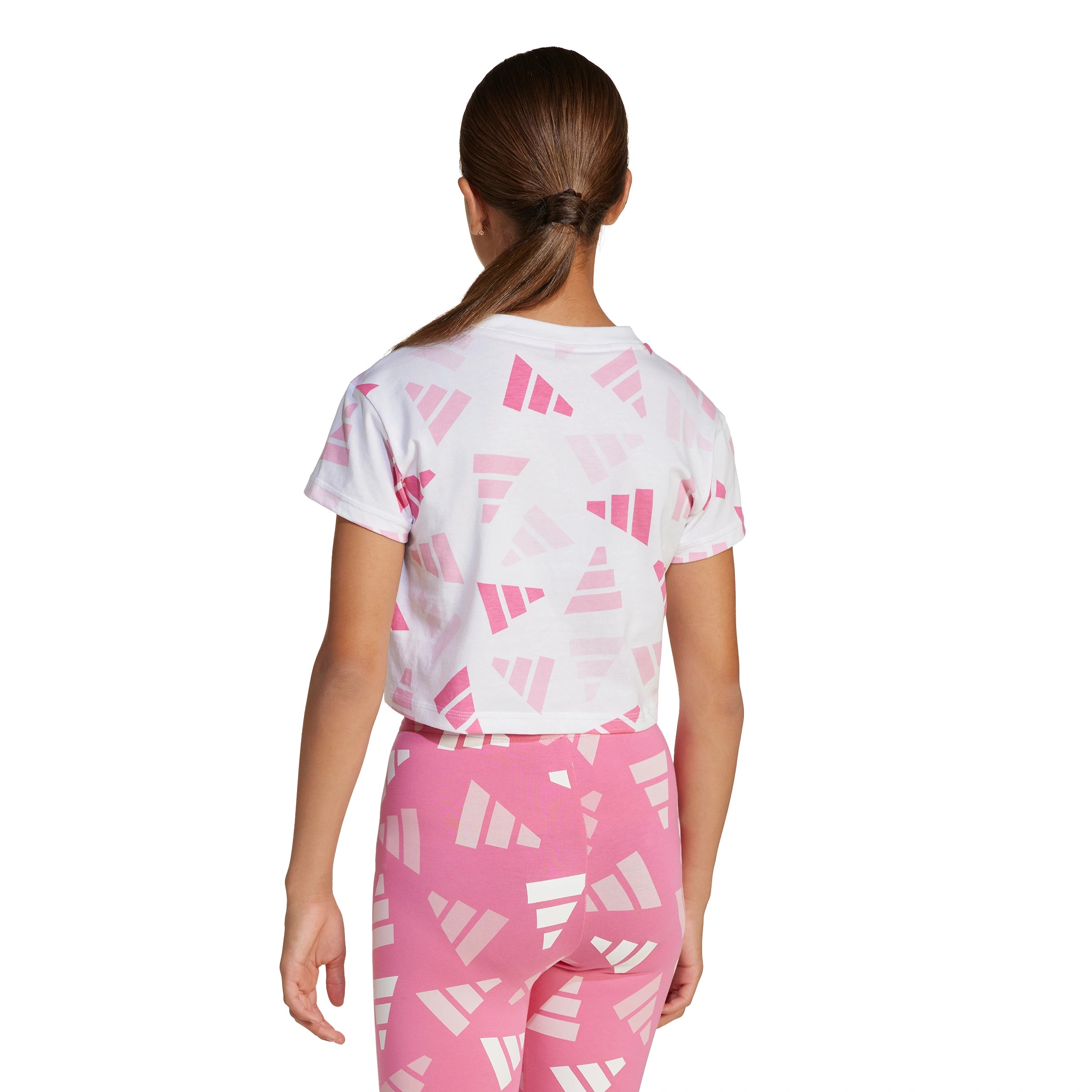 Seasonal Essentials Logo Celebration Crop T-shirt