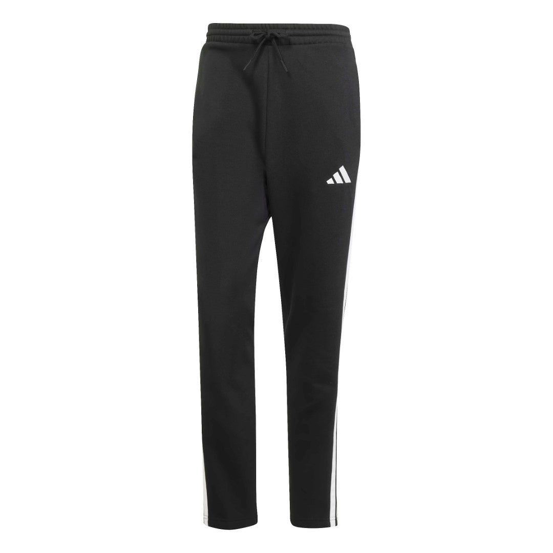 Essentials 3-Stripes Fleece Pants Open Hem