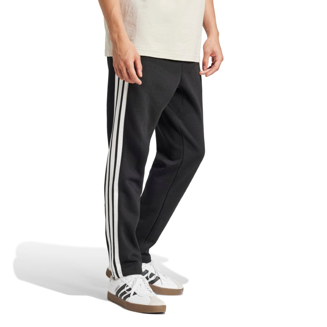 Essentials 3-Stripes Fleece Pants Open Hem