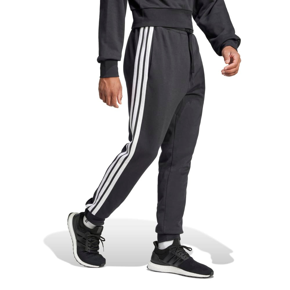 بنطلون جوجر Essential 3-Stripes فرنش تيري