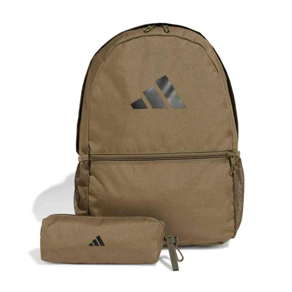 adidas backpack jd with pencil case unisex green Colour:#All Brown Default Category/Accessories/Line Care & Accessories NEW : Tackle Caddy and a trolley strap