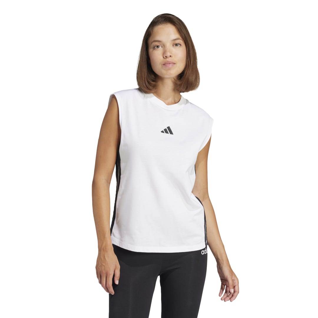 Essentials 3-Stripes Cotton Lifestyle Tank Top