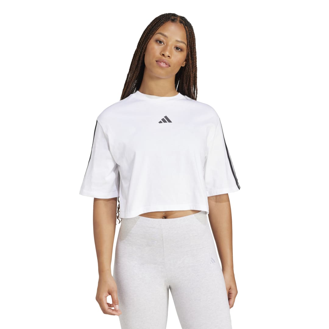 Essentials 3-Stripes Cotton Loose T-shirt