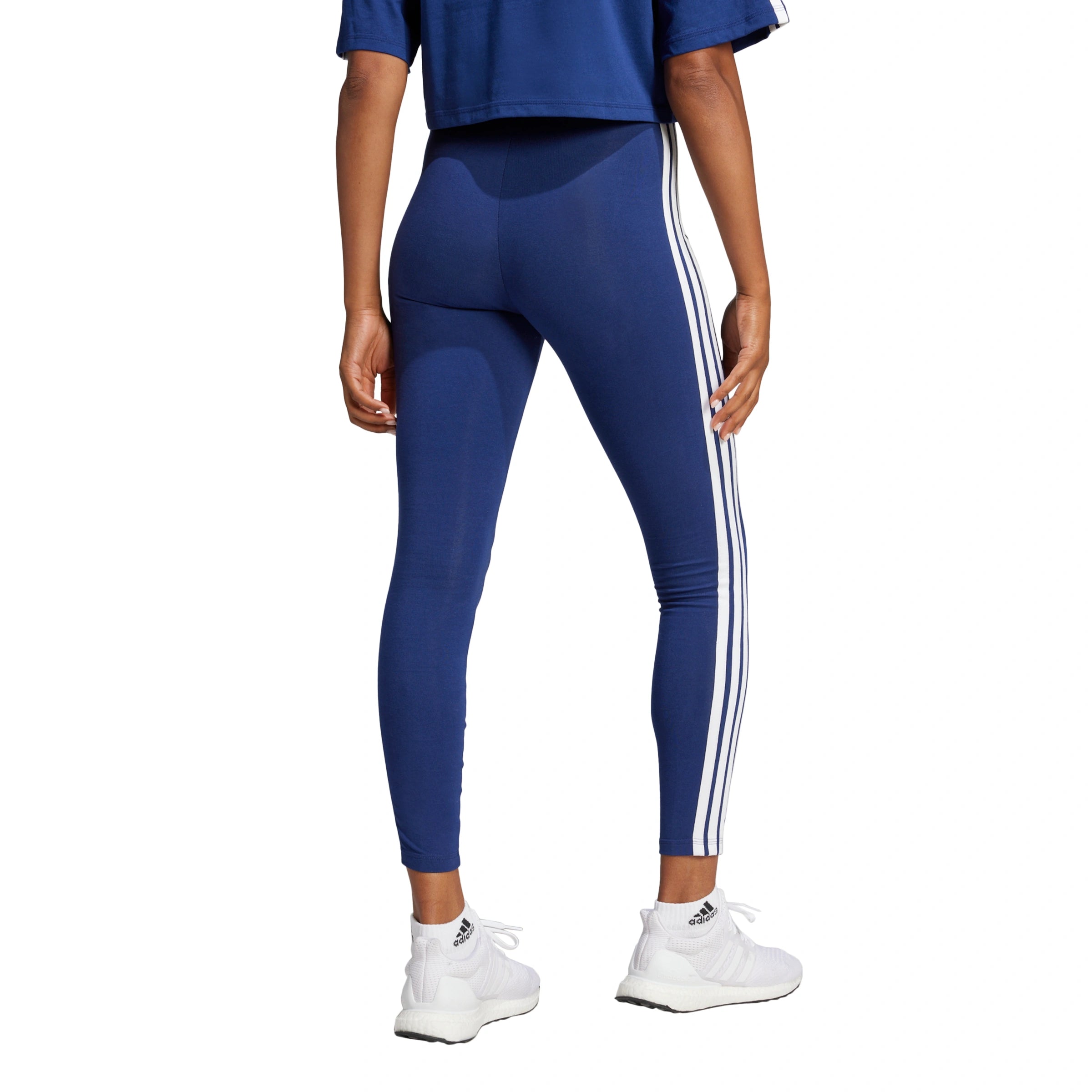 Essentials 3-Stripes Cotton Leggings