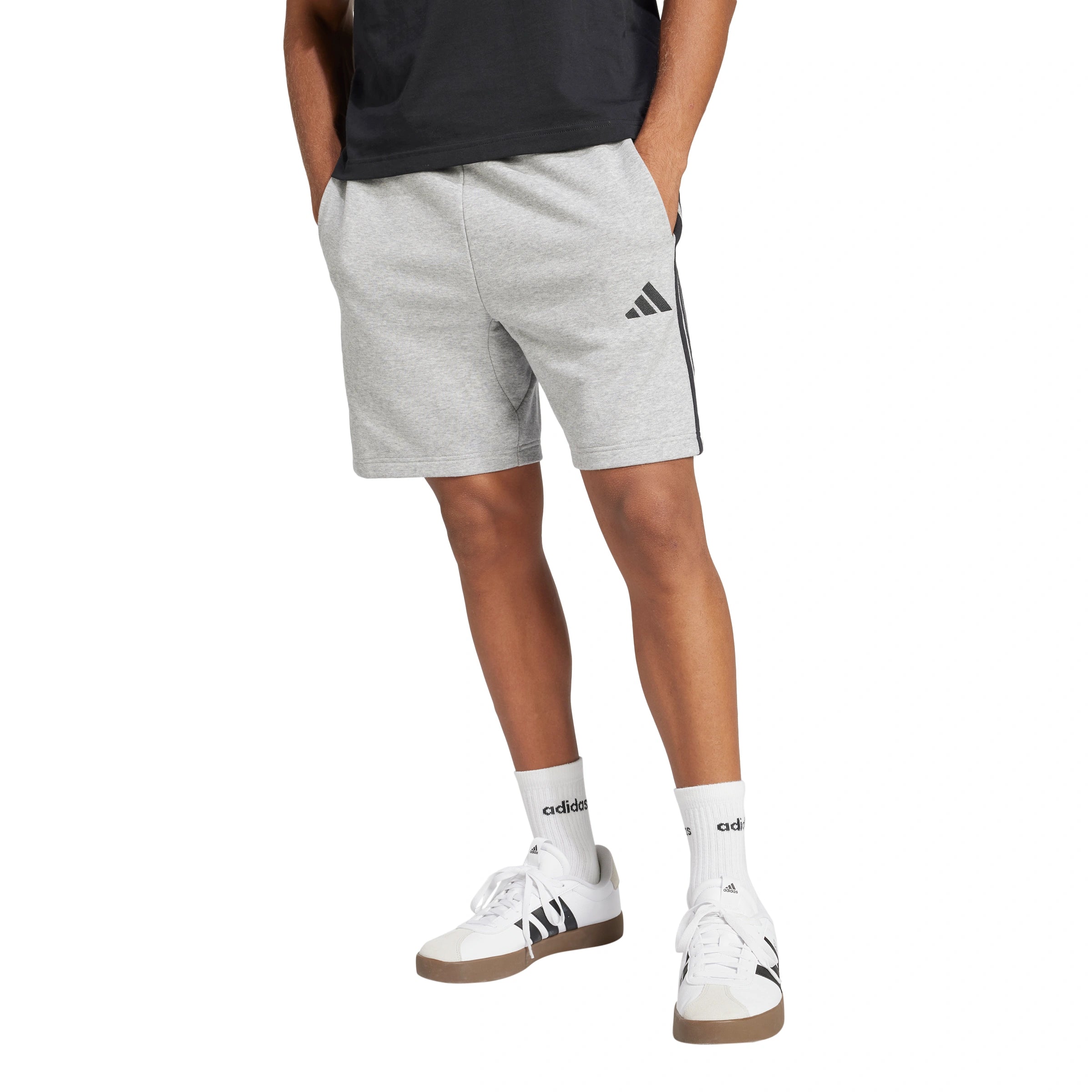 Essential 3-Stripes French Terry Shorts