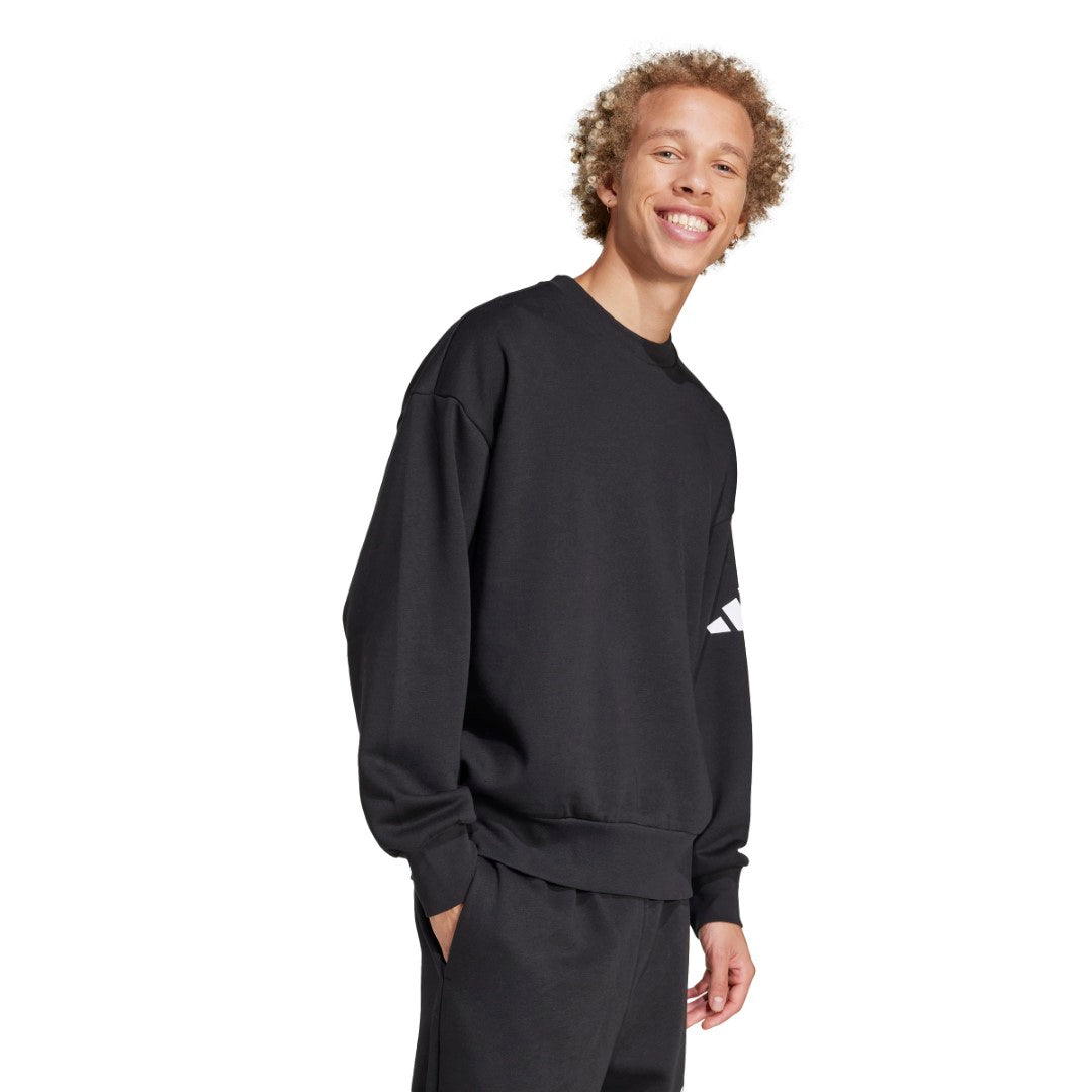 Essentials Loose Fit 3 Bar Logo Sweatshirt