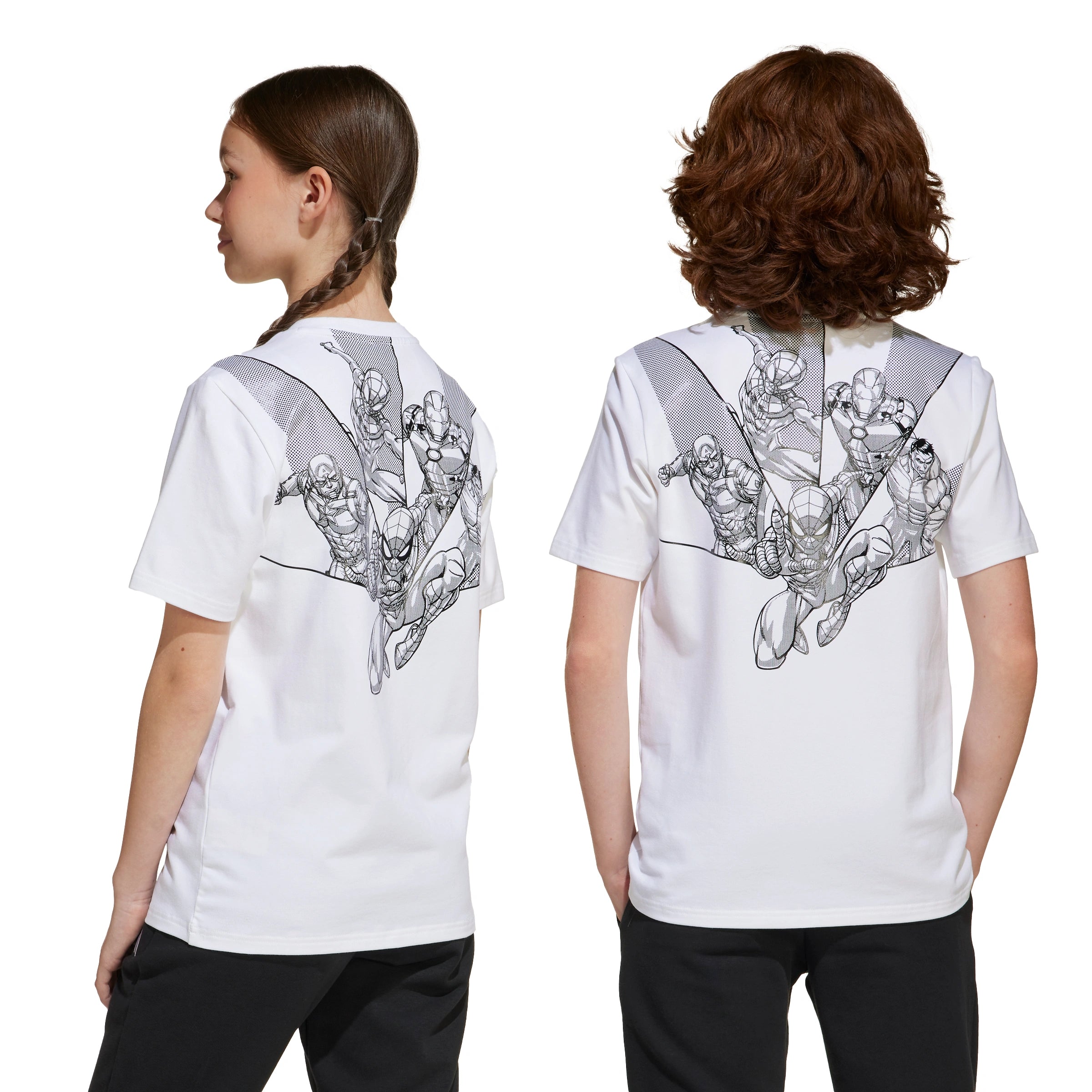 Adidas x Marvel Superheroes Graphic T-Shirt
