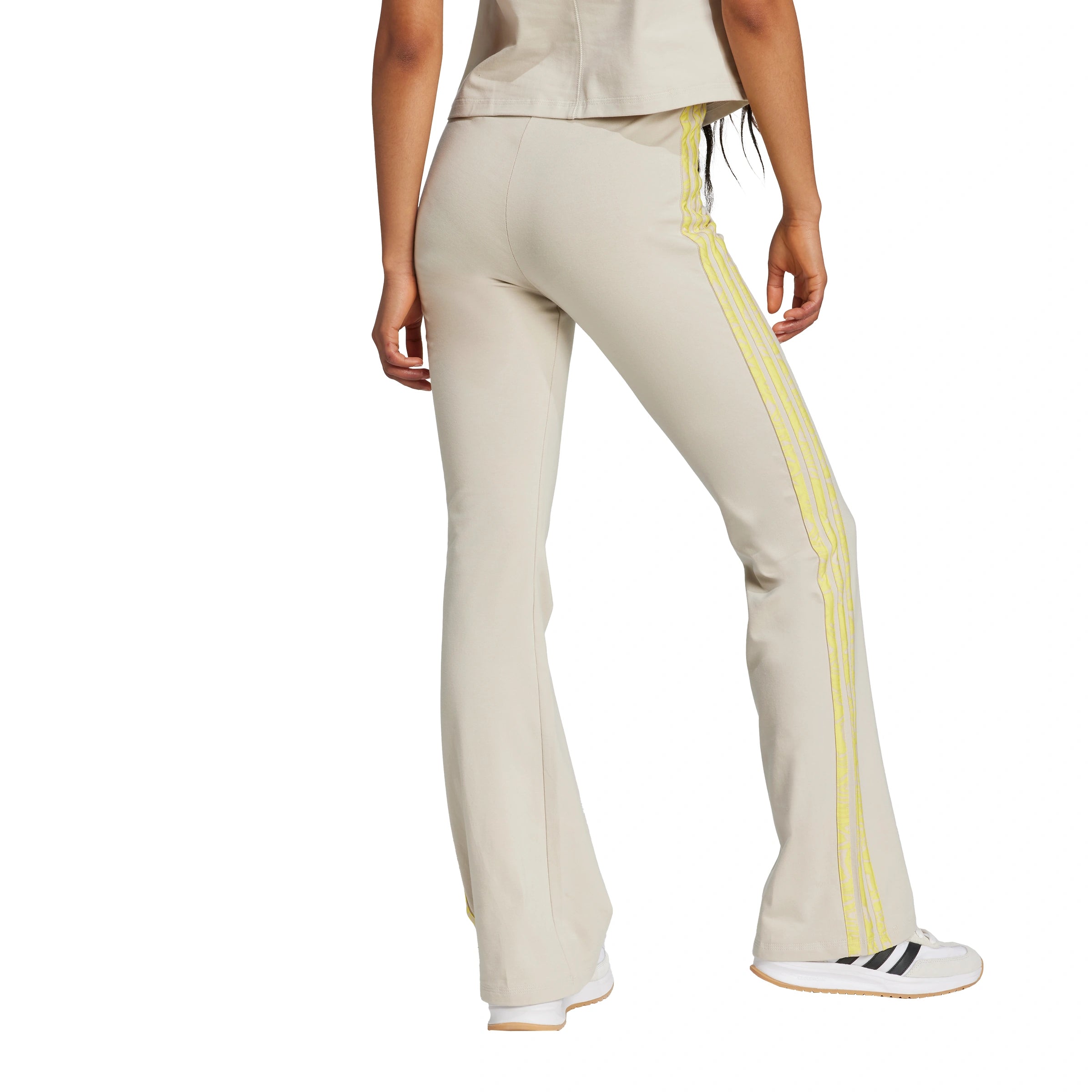 Essentials 3-Stripes Print Cotton Leggings