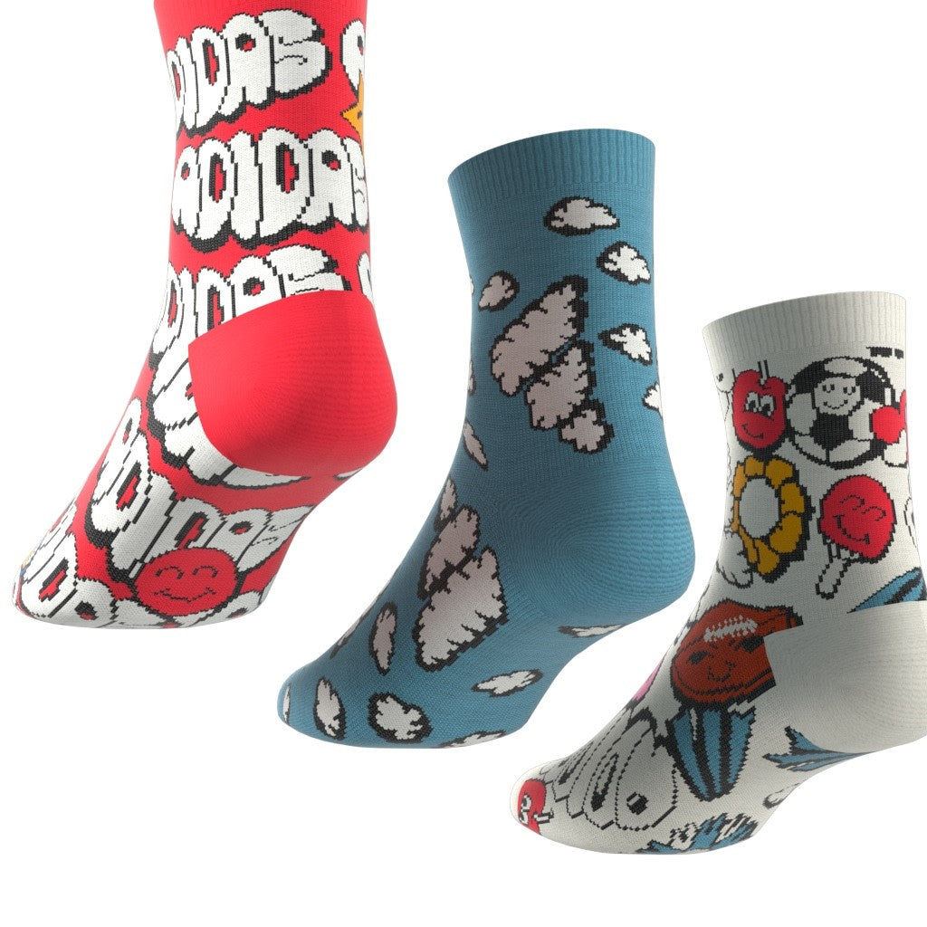 جوارب مرحة (3 أزواج)