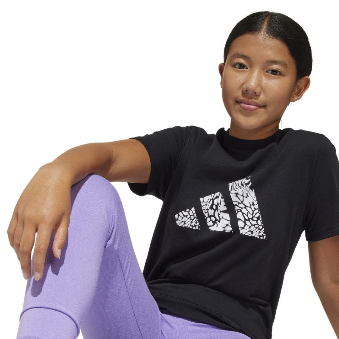 Animal-Print Graphic T-shirt