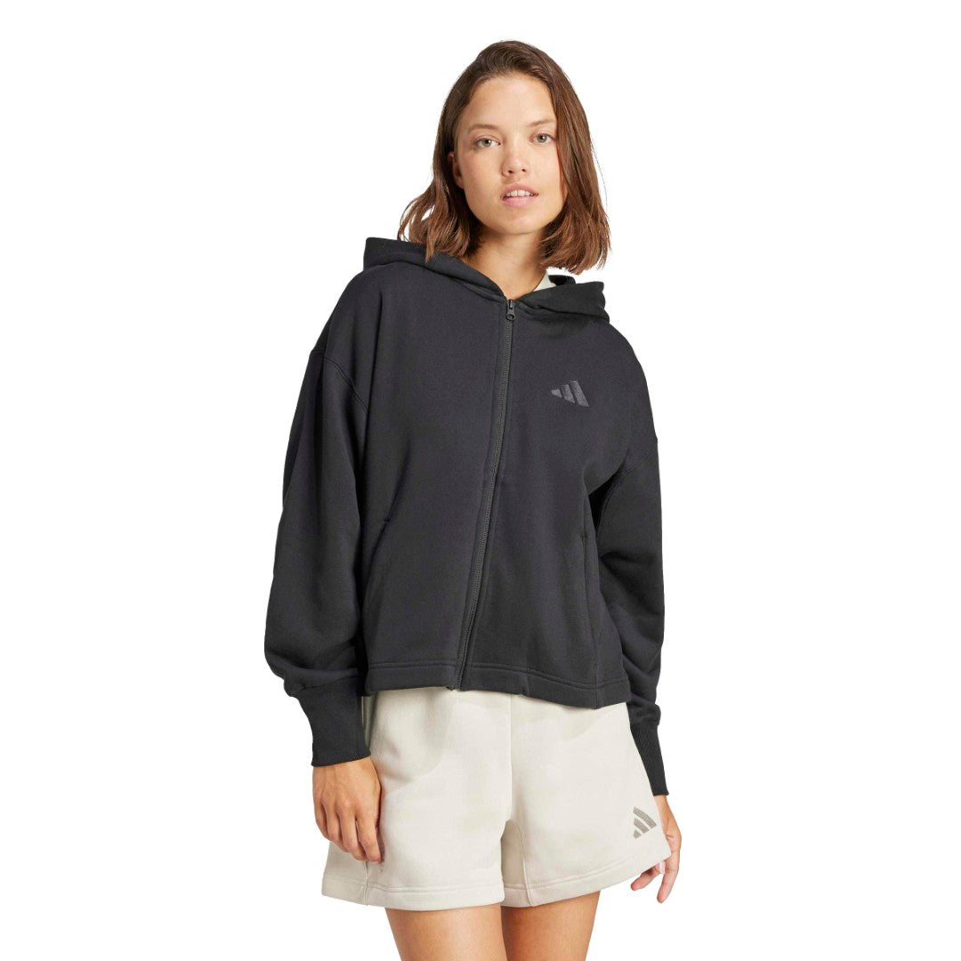 All Szn French Terry Loose Full-Zip Hoodie