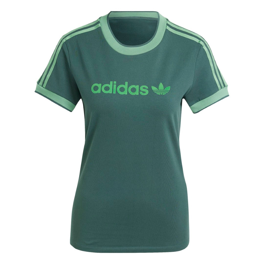 تي شيرت Originals Graphic Badge Slim 3-Stripes