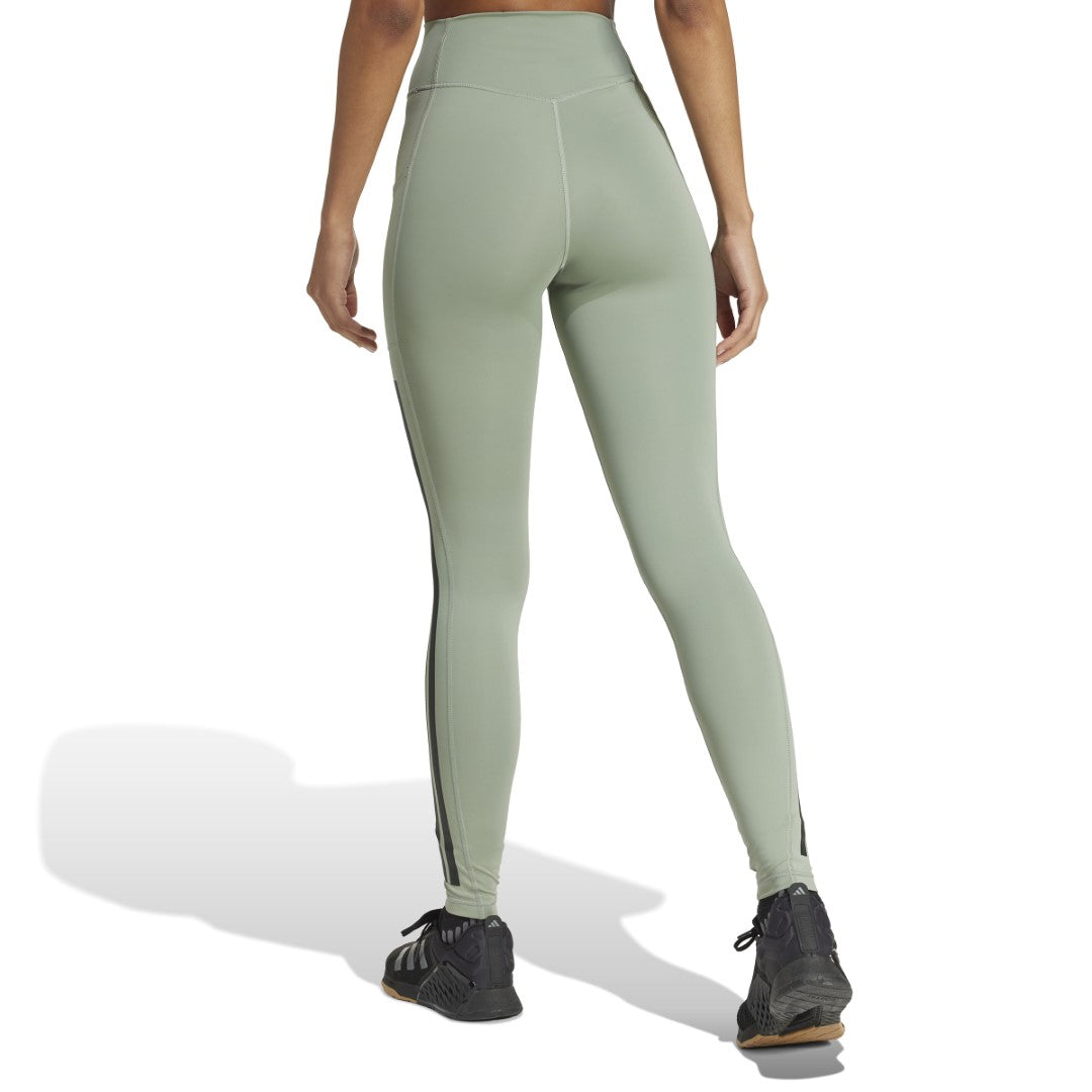 Optime 3-Stripes Full-Length Leggings