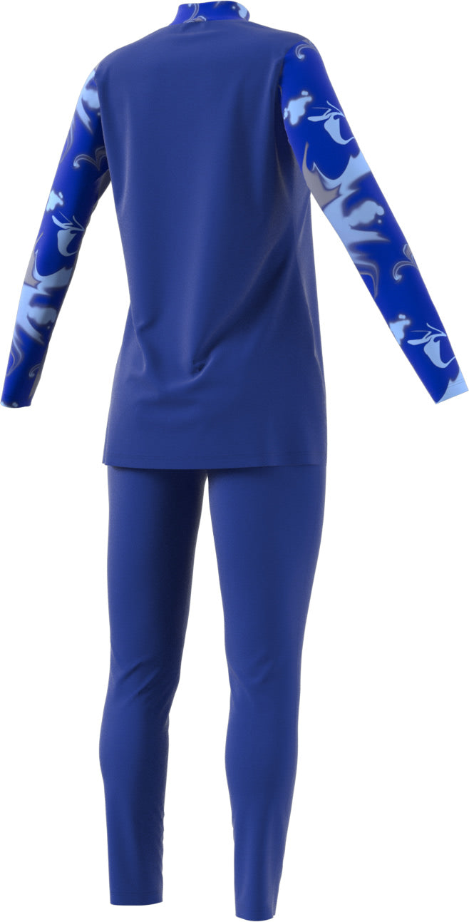 Padded Full-Cover Swimwear Set