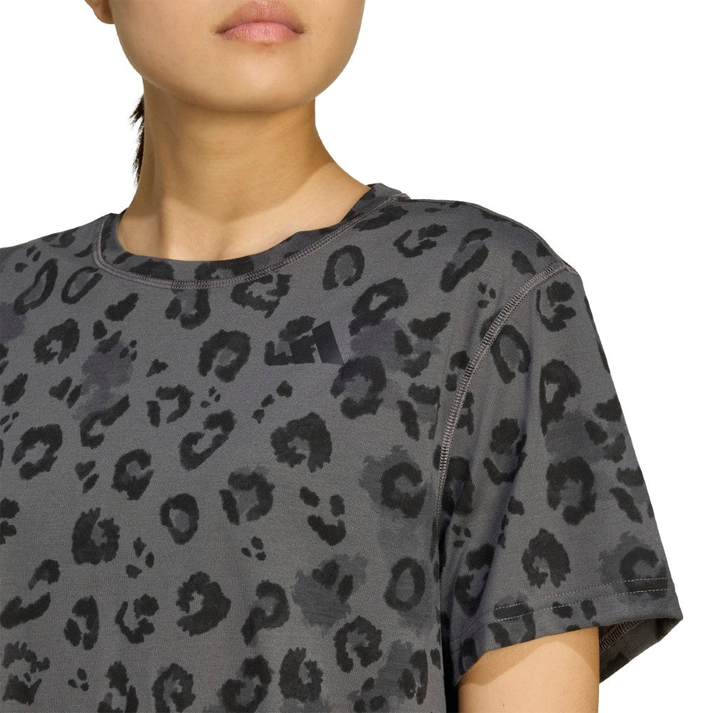 تي شيرت أساسيات التمرين مطبوع