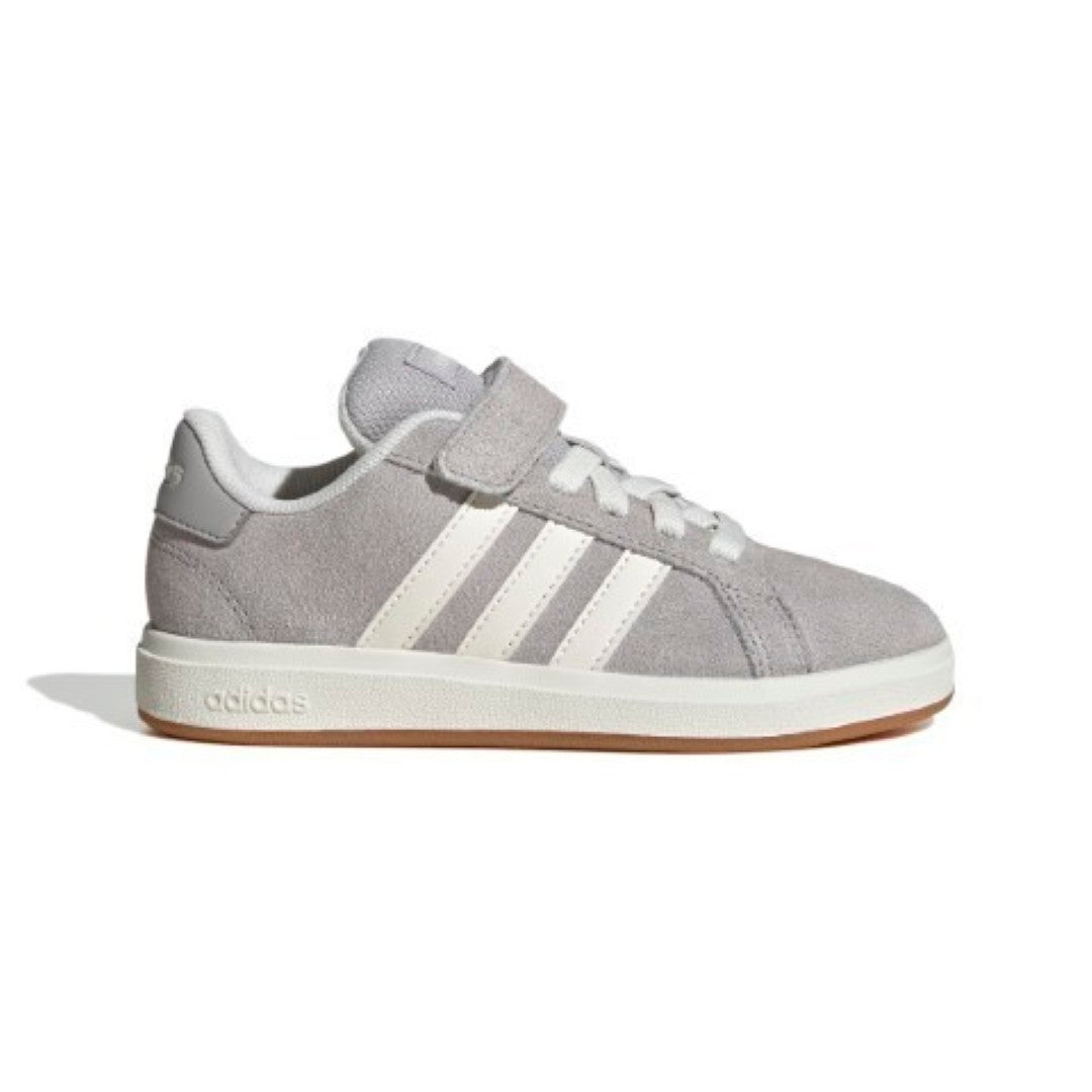adidas Grand Court 00S Kids Lifestyle Shoes -Grey adidas Grand Court 00S Kids Lifestyle Shoes -Grey