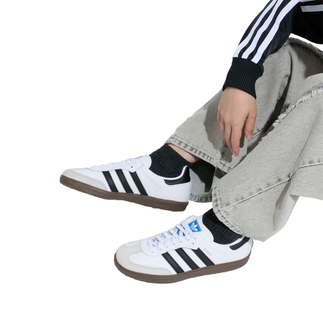 Samba Og Comfort Closure Elastic Lace Shoes