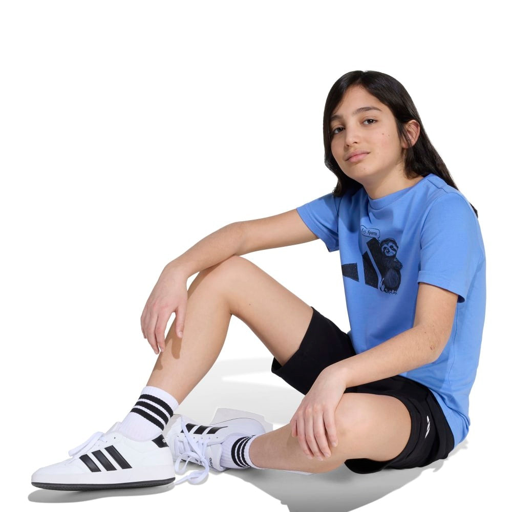 تي شيرت رياضي للأطفال برسومات جرافيكية