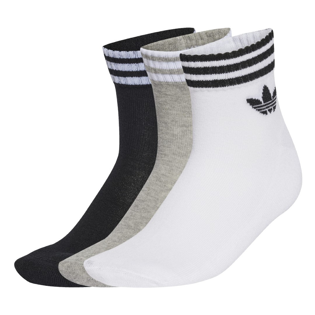 3-Stripes Ankle Socks 3 Pairs