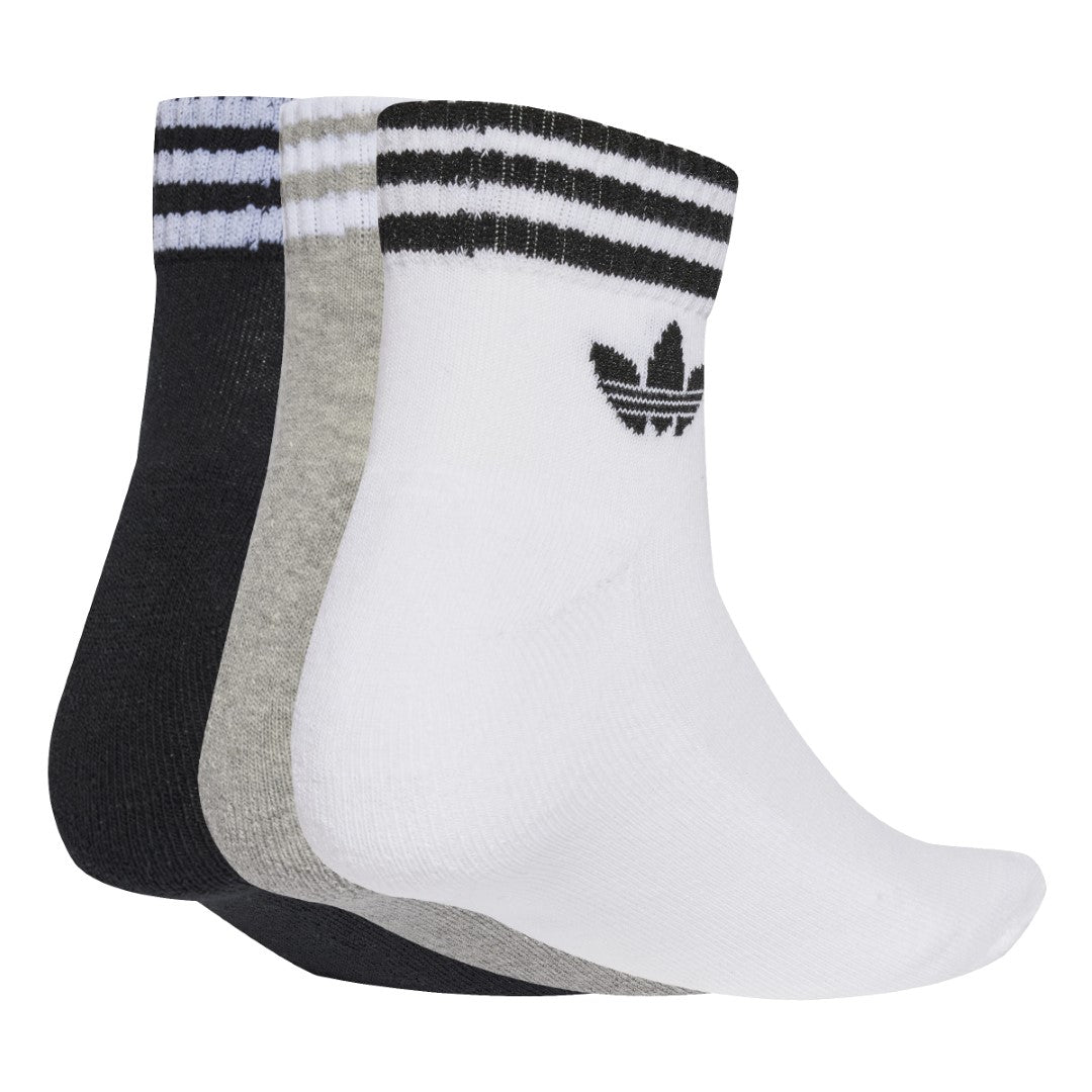 3-Stripes Ankle Socks 3 Pairs