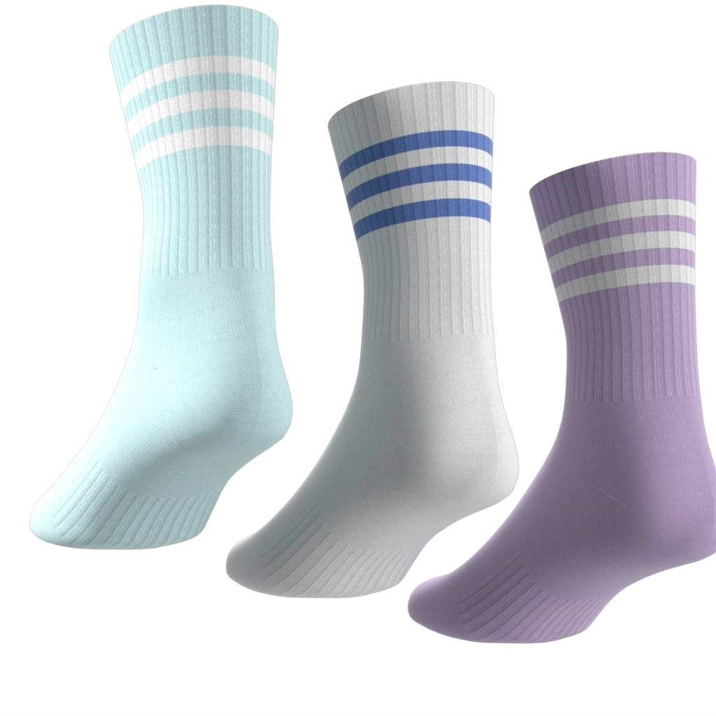 3-Stripes Cushioned Crew Socks 3 Pairs