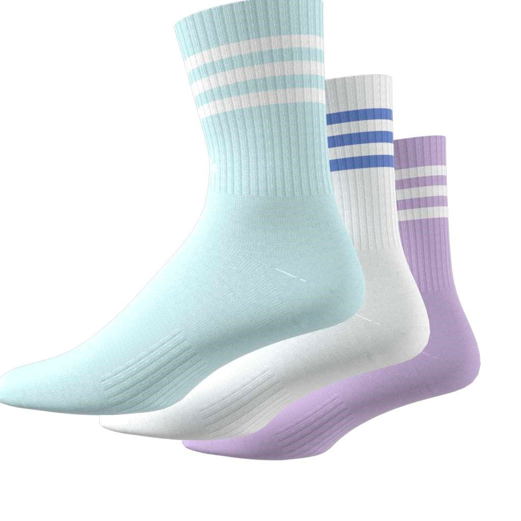 3-Stripes Cushioned Crew Socks 3 Pairs