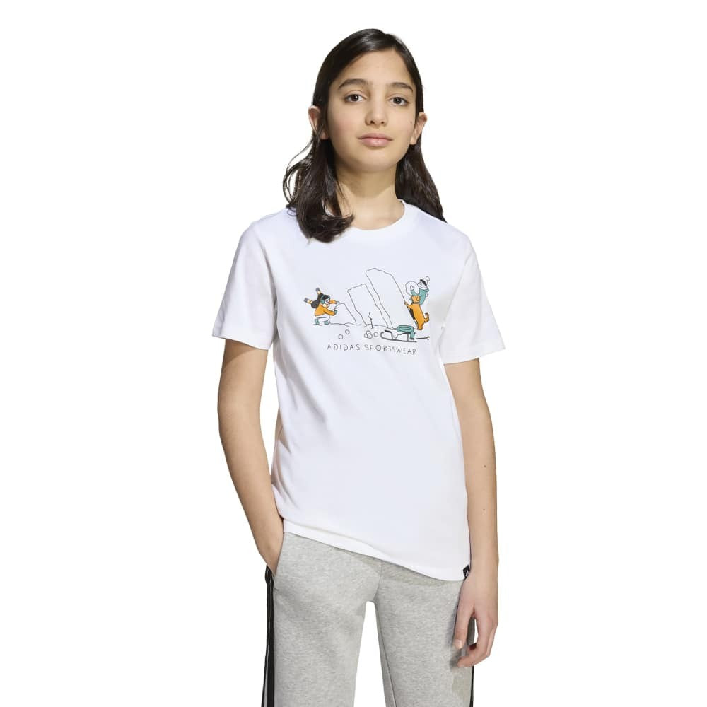 Winter Sports Graphic T-Shirt Kids
