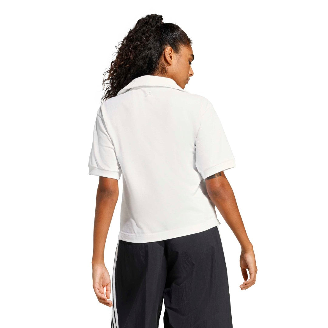 Seasonal Essentials Colorpop Polo with Embroidered Graphic