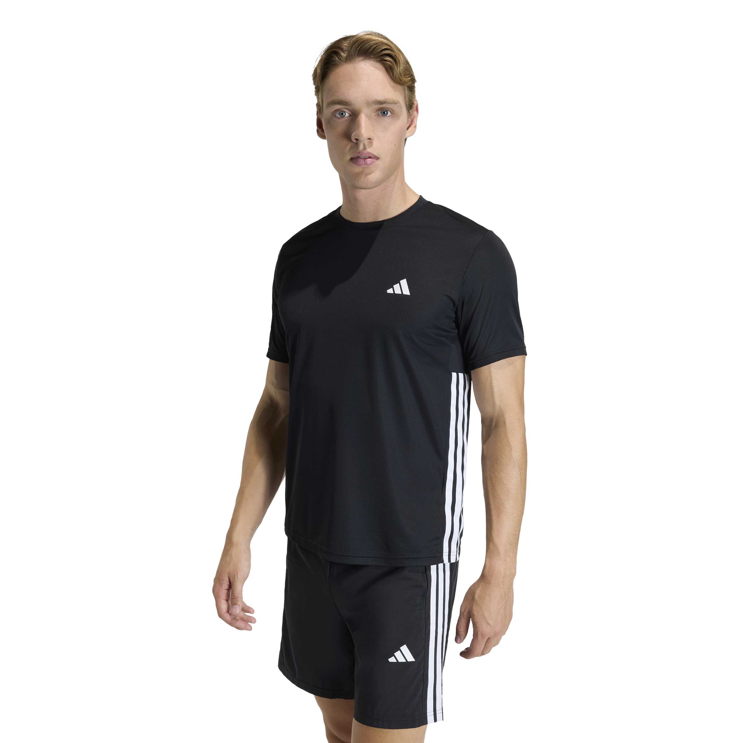 Workout Essentials Base 3-Stripes T-Shirt