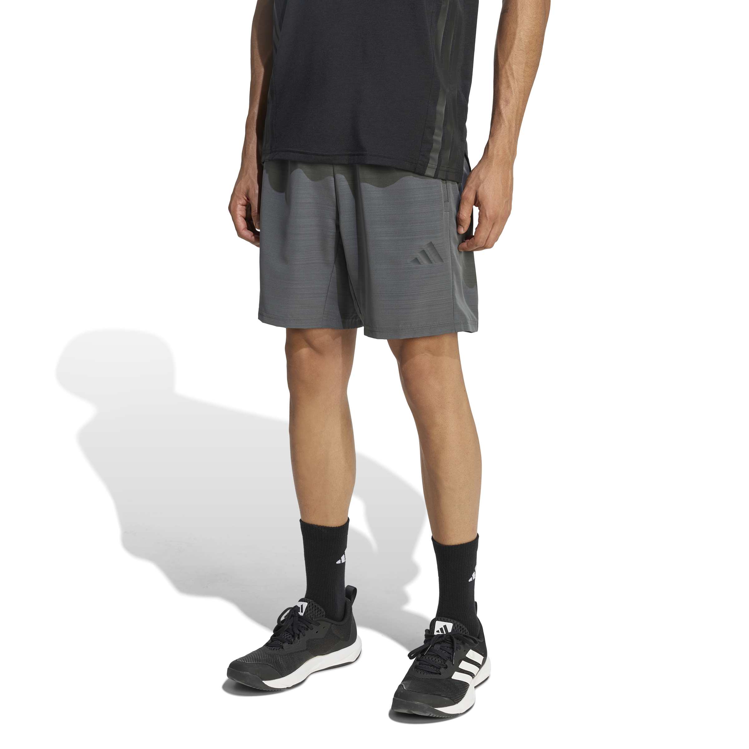 Workout Essentials Base Melange Woven Short