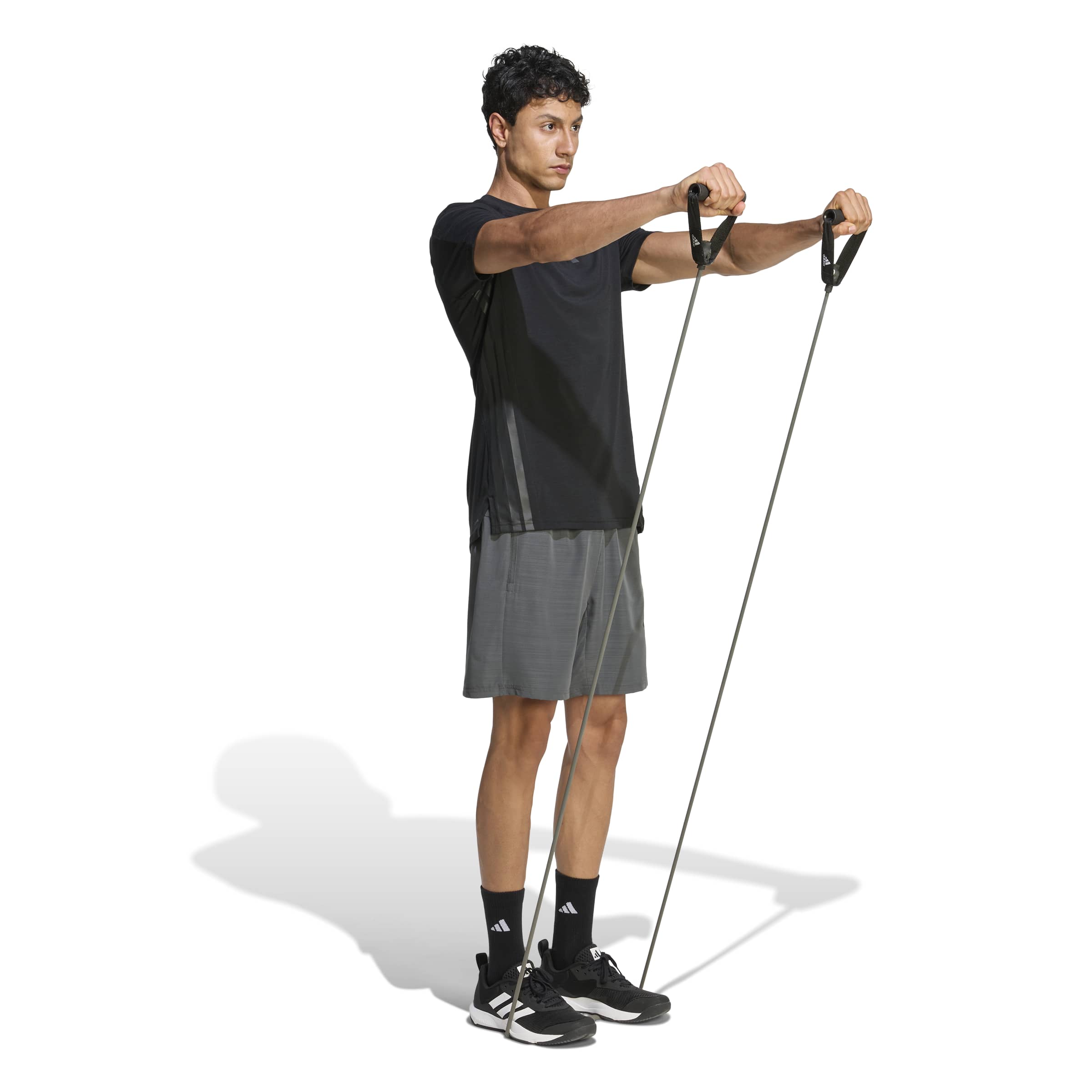 Workout Essentials Base Melange Woven Short