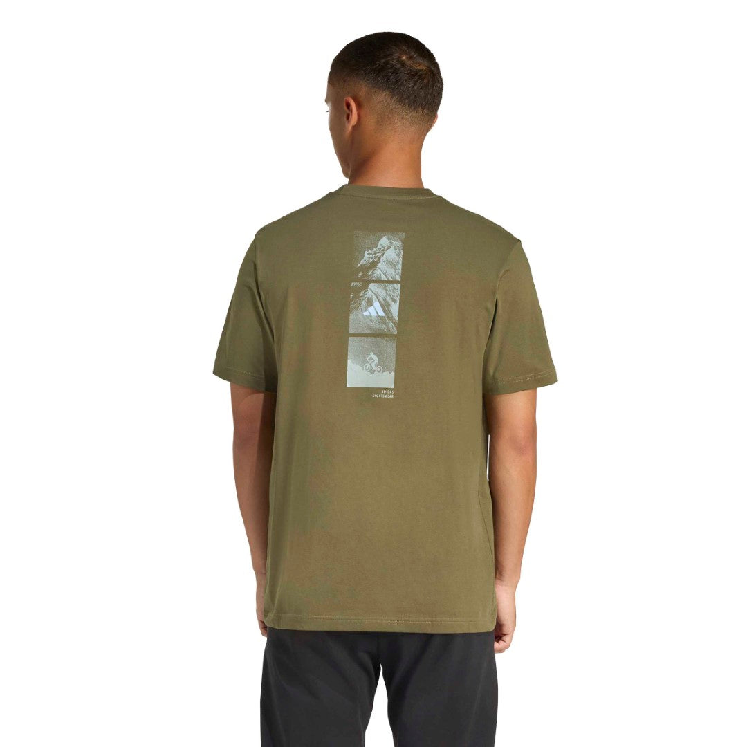 Outdoor Mountain Biking Graphic T-Shirt