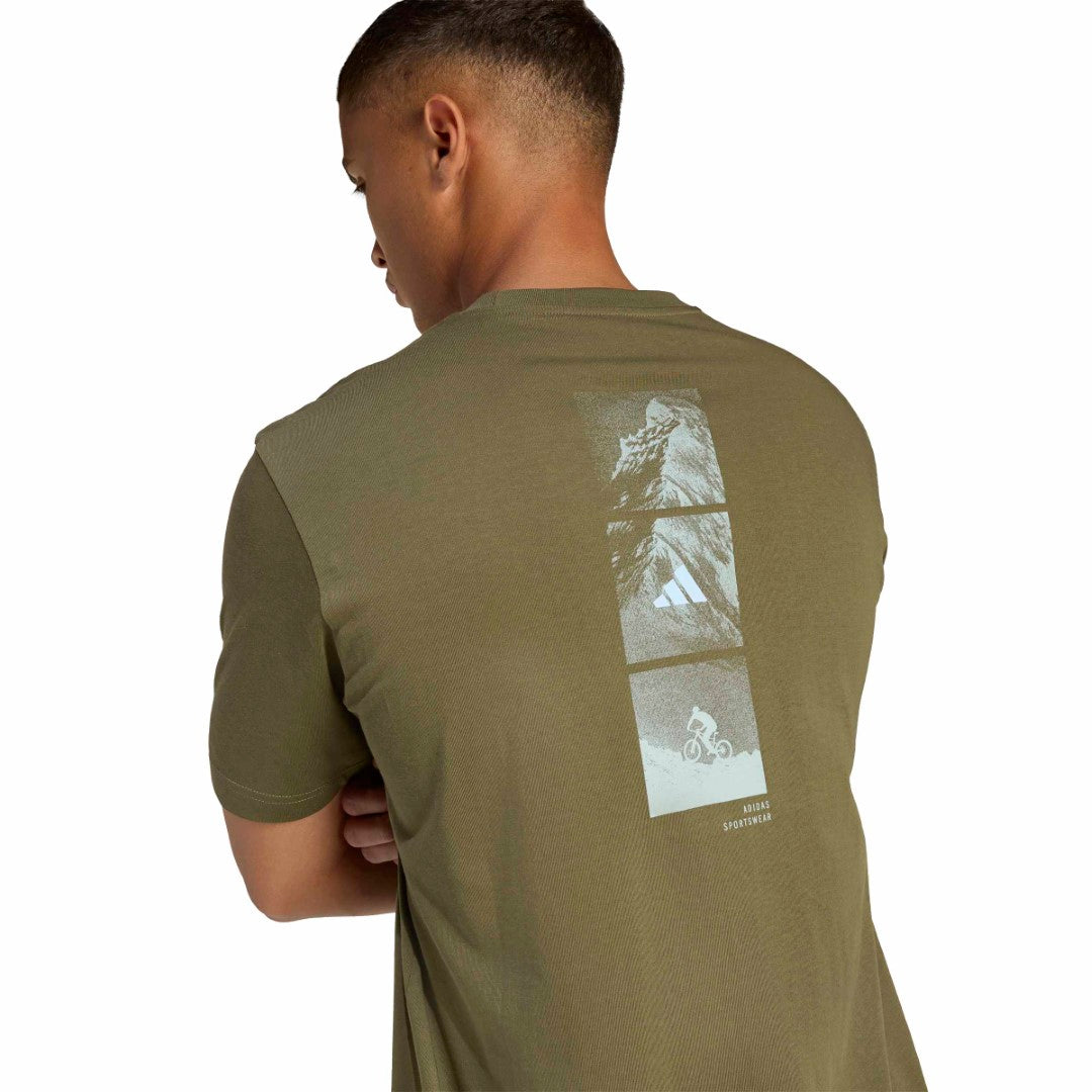 Outdoor Mountain Biking Graphic T-Shirt