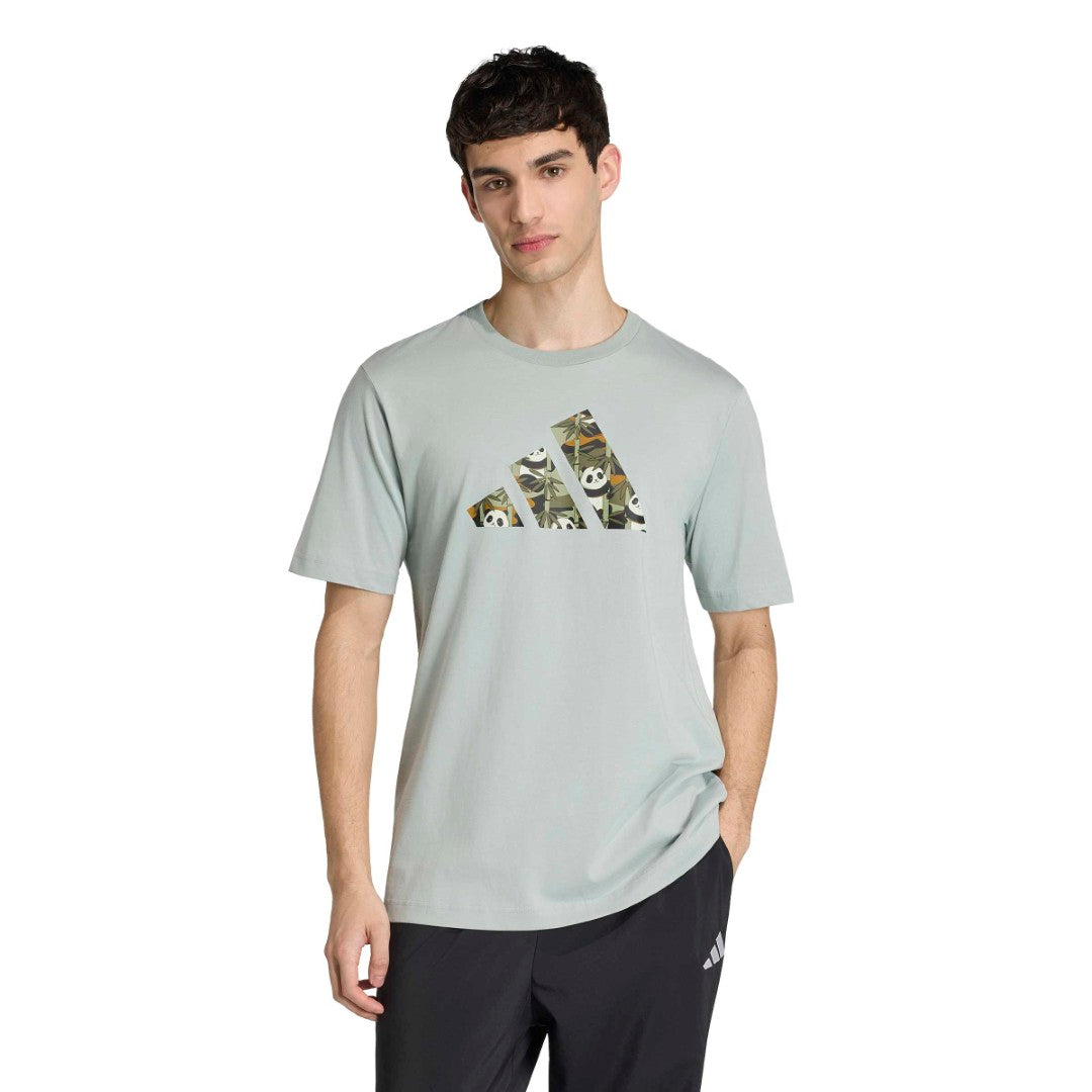 Panda Chill Camo Graphic T-Shirt