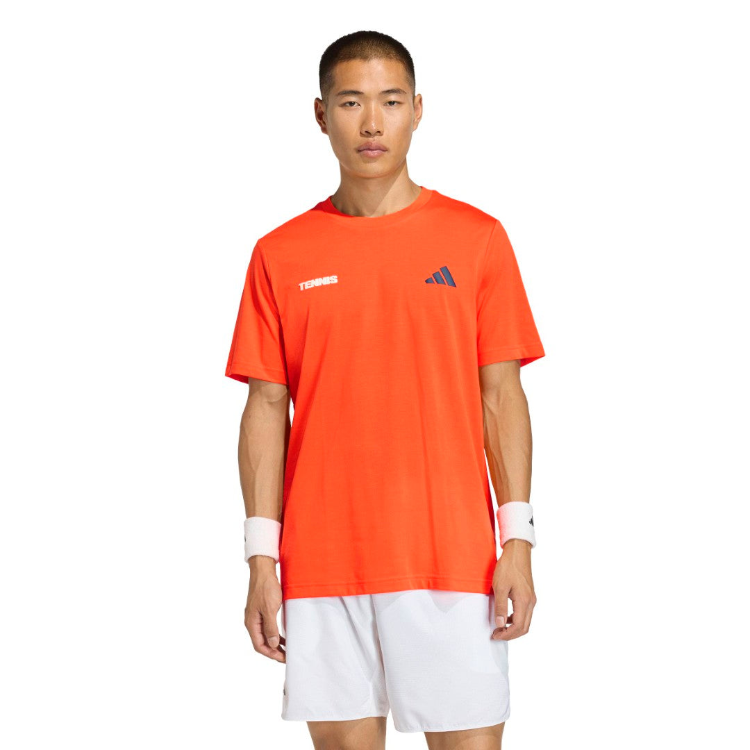 Tennis Hot Egg Graphic T-Shirt