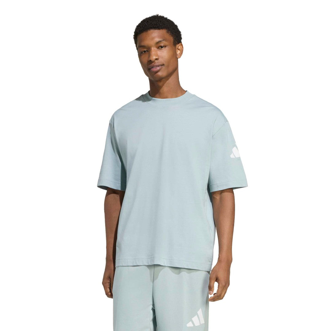 Essentials Loose Fit 3 Bar Logo T-Shirt