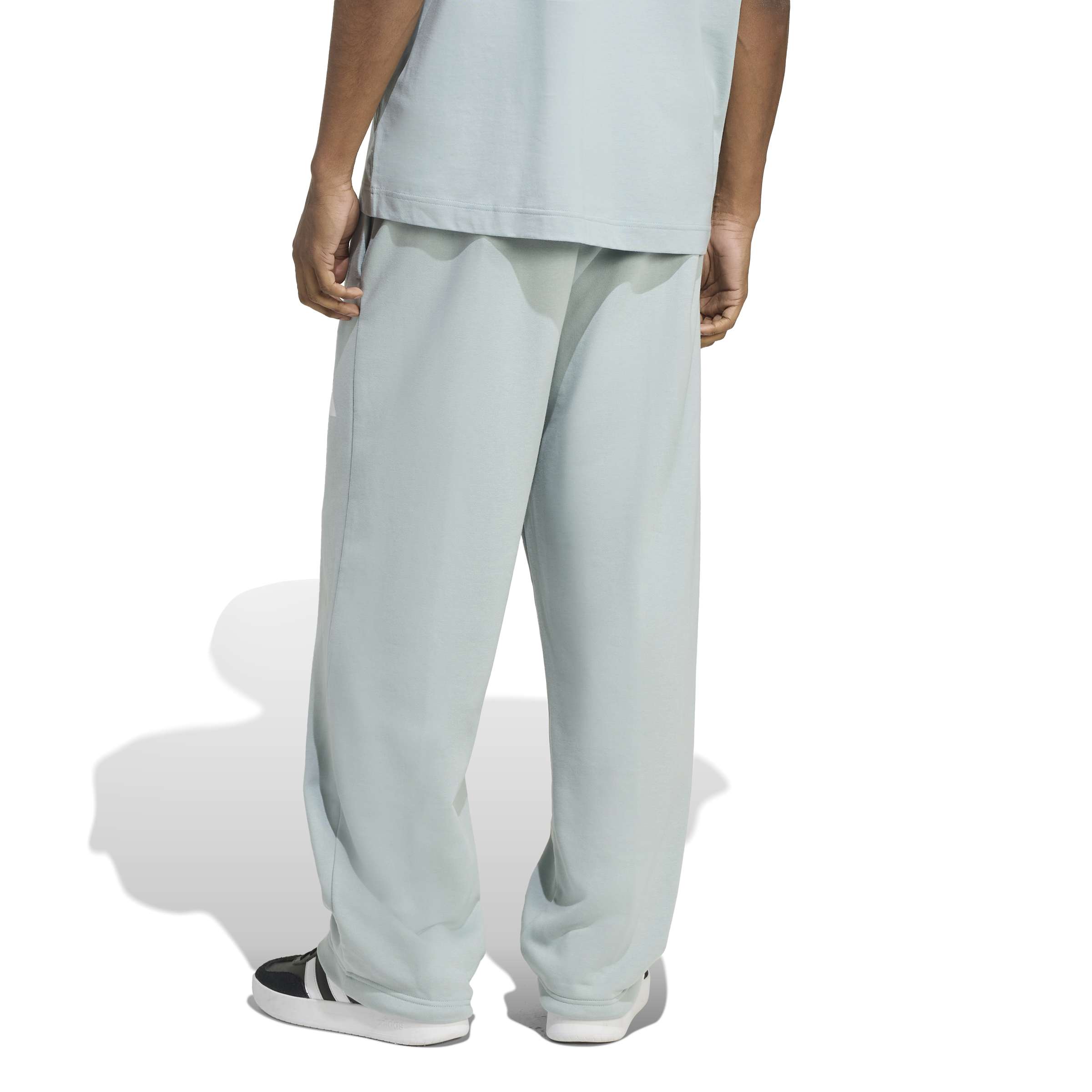 Essentials Wide Leg 3 Bar Logo Pants