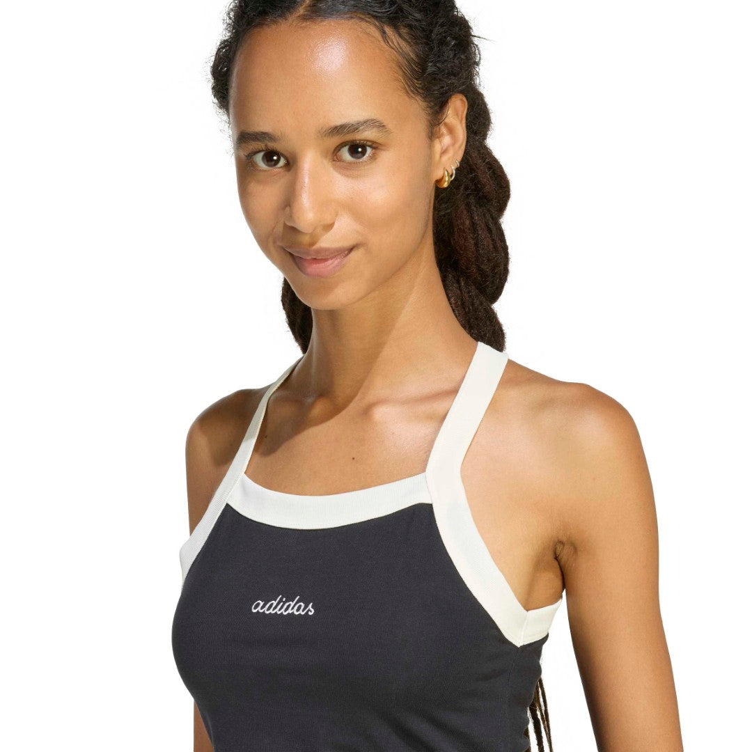 Seasonal Essentials Colorpop Tank With Embroidered Graphic Tank Top