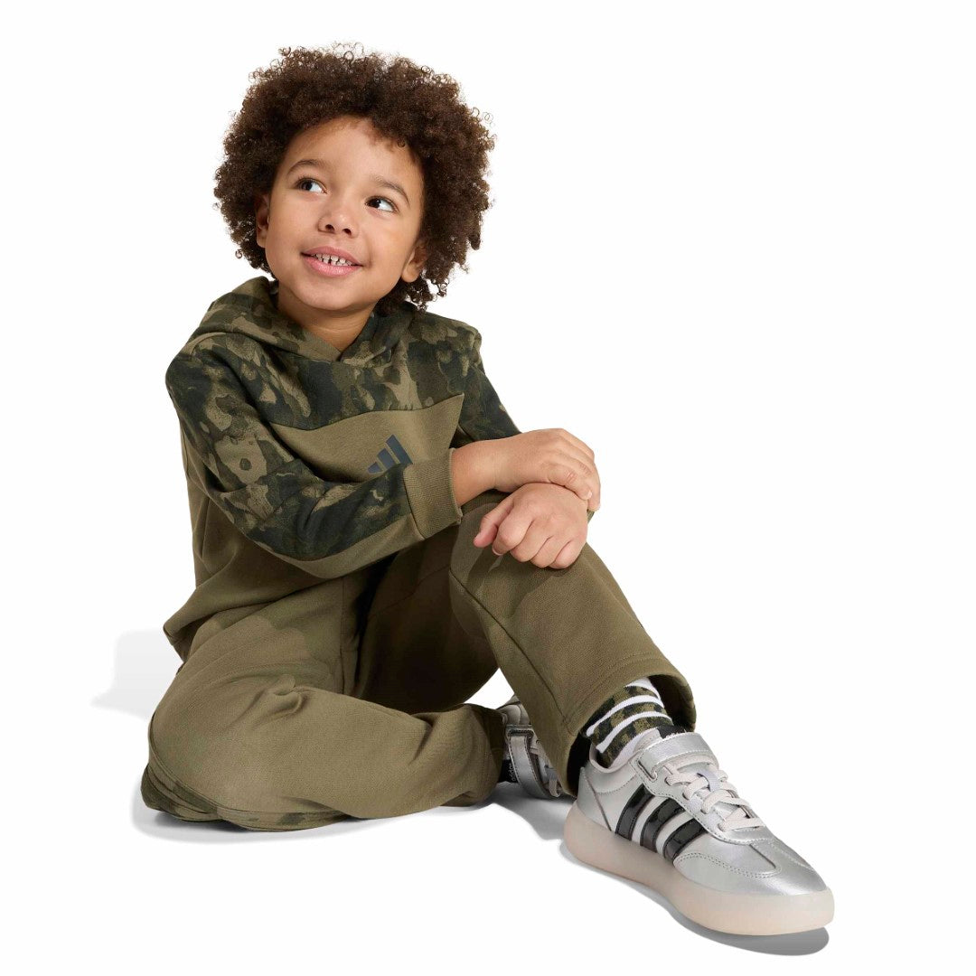 Seasonal Essentials Hooded Fleece Jogger Set