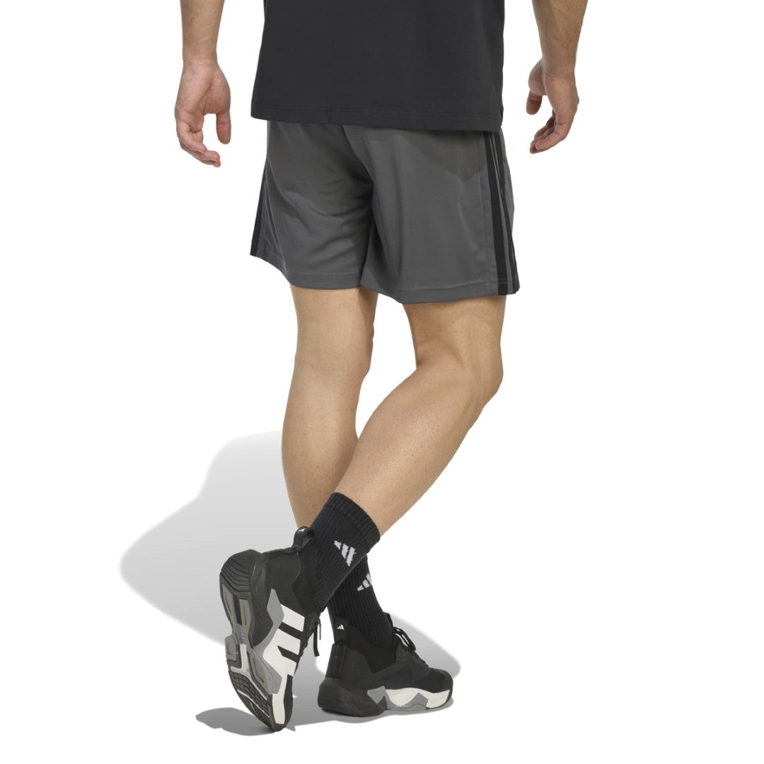 Workout Essentials Base 3-Stripes Pique Short 7 Inch