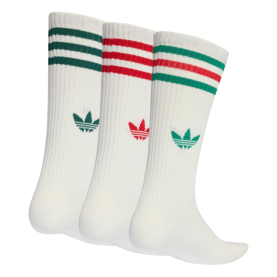 3-Stripes High Crew Socks 3 Pairs