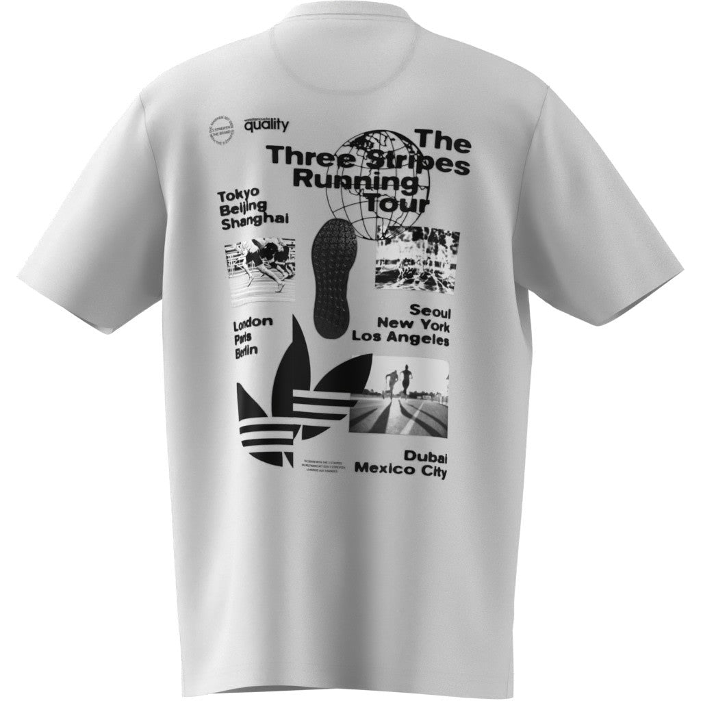 تيشيرت جرافيك سبورتس إليمنتس واسع