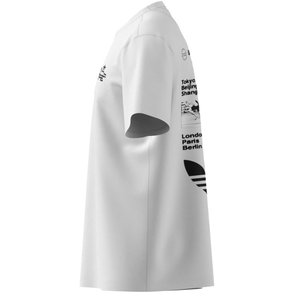 تيشيرت جرافيك سبورتس إليمنتس واسع