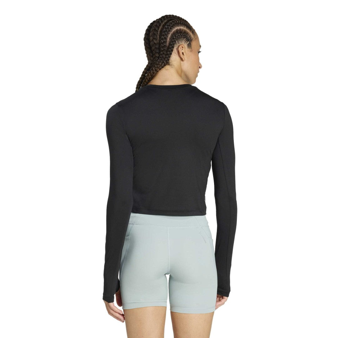 توب بأكمام طويلة للجري أدي 365 إسينشالز