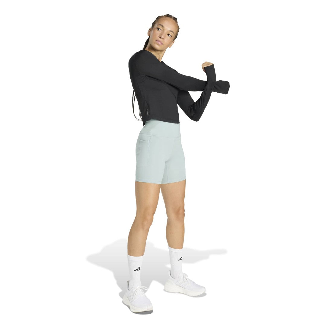 توب بأكمام طويلة للجري أدي 365 إسينشالز