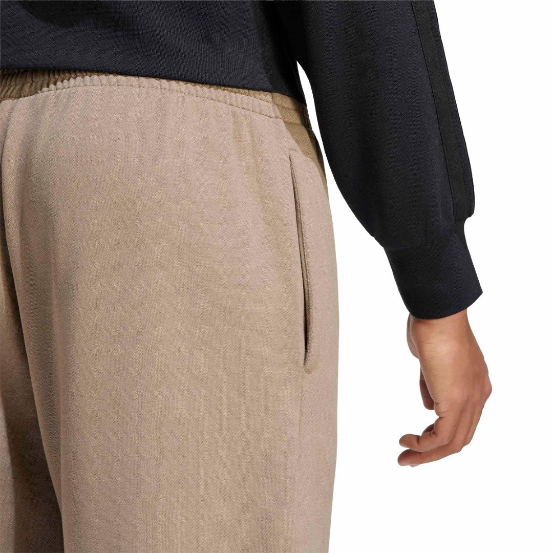 Essentials Wide-Leg 3 Bar Logo Joggers