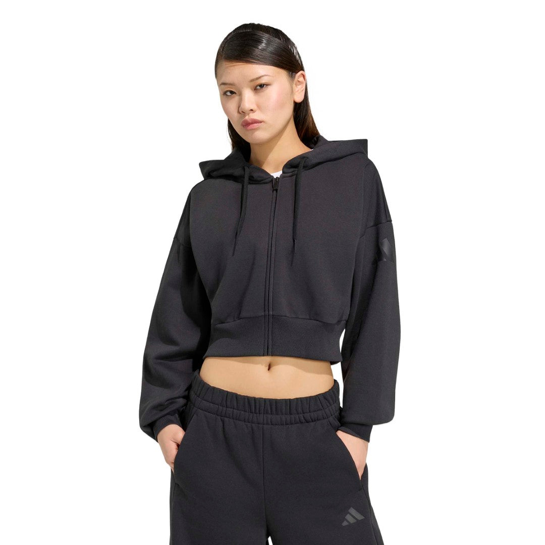 Essentials Contemporary Fleece Full Zip Hooded Jacket