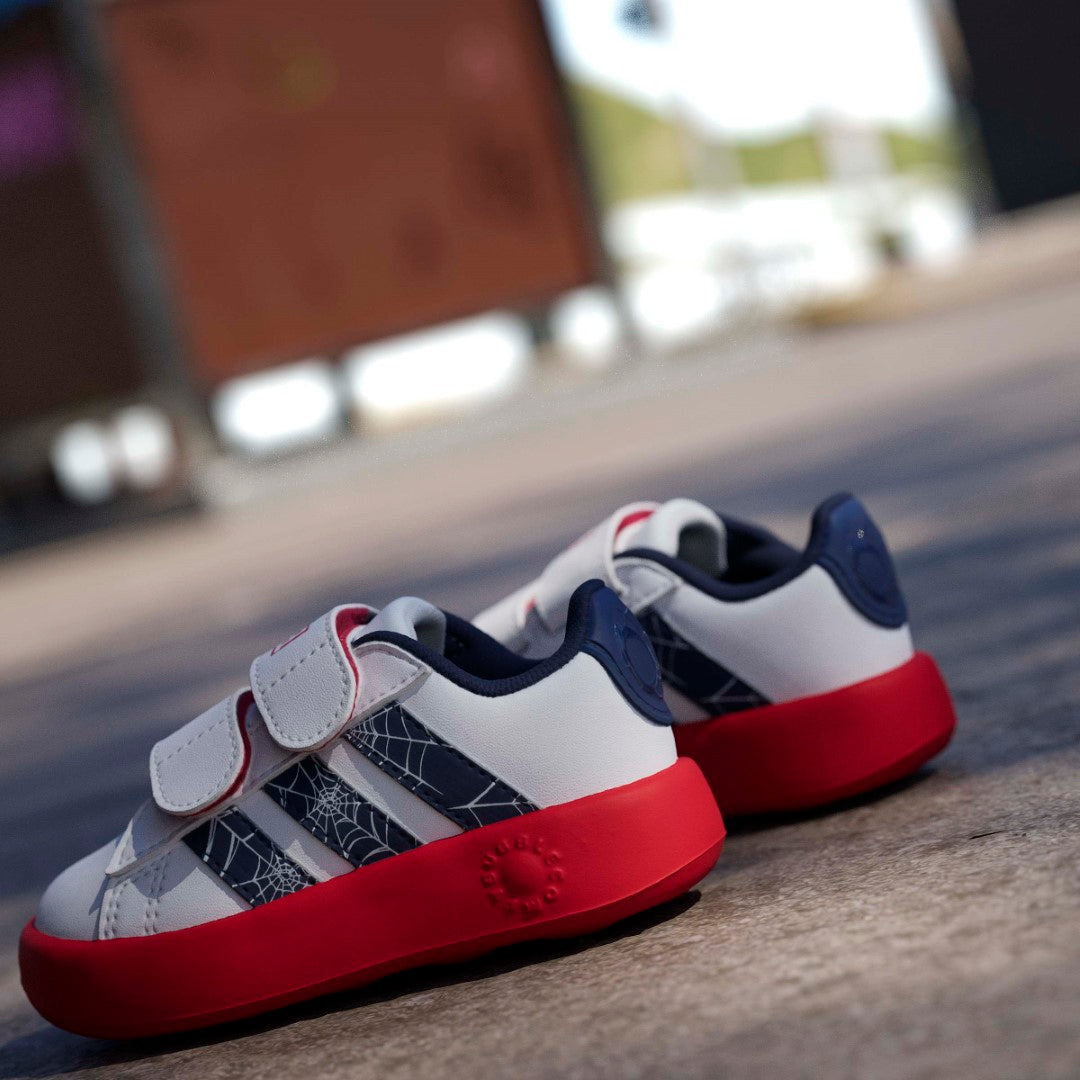 Adidas Marvel Spider-Man Grand Court Shoes
