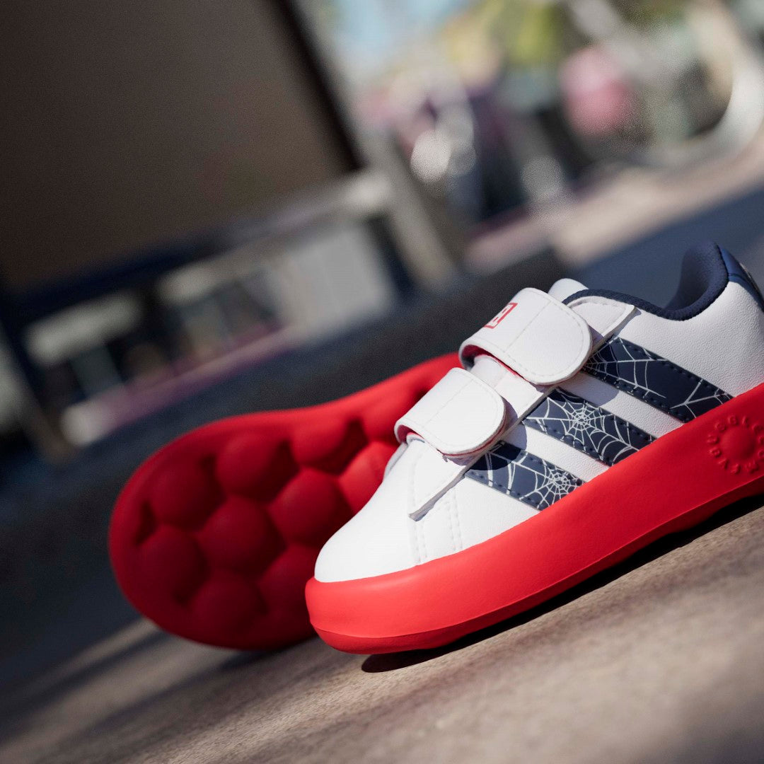 Adidas Marvel Spider-Man Grand Court Shoes